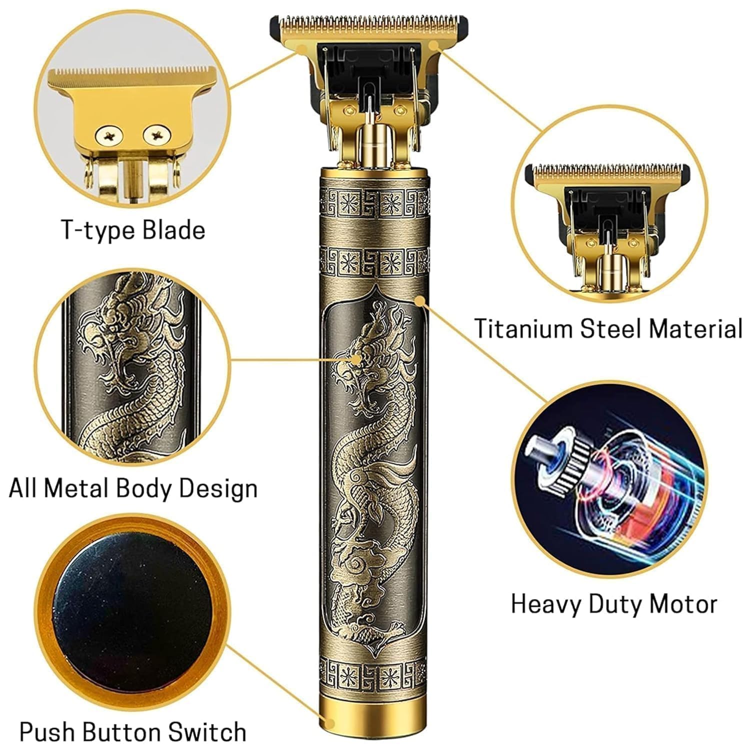 Hair Trimmer V T9 Professional For Men & Women - Image 3
