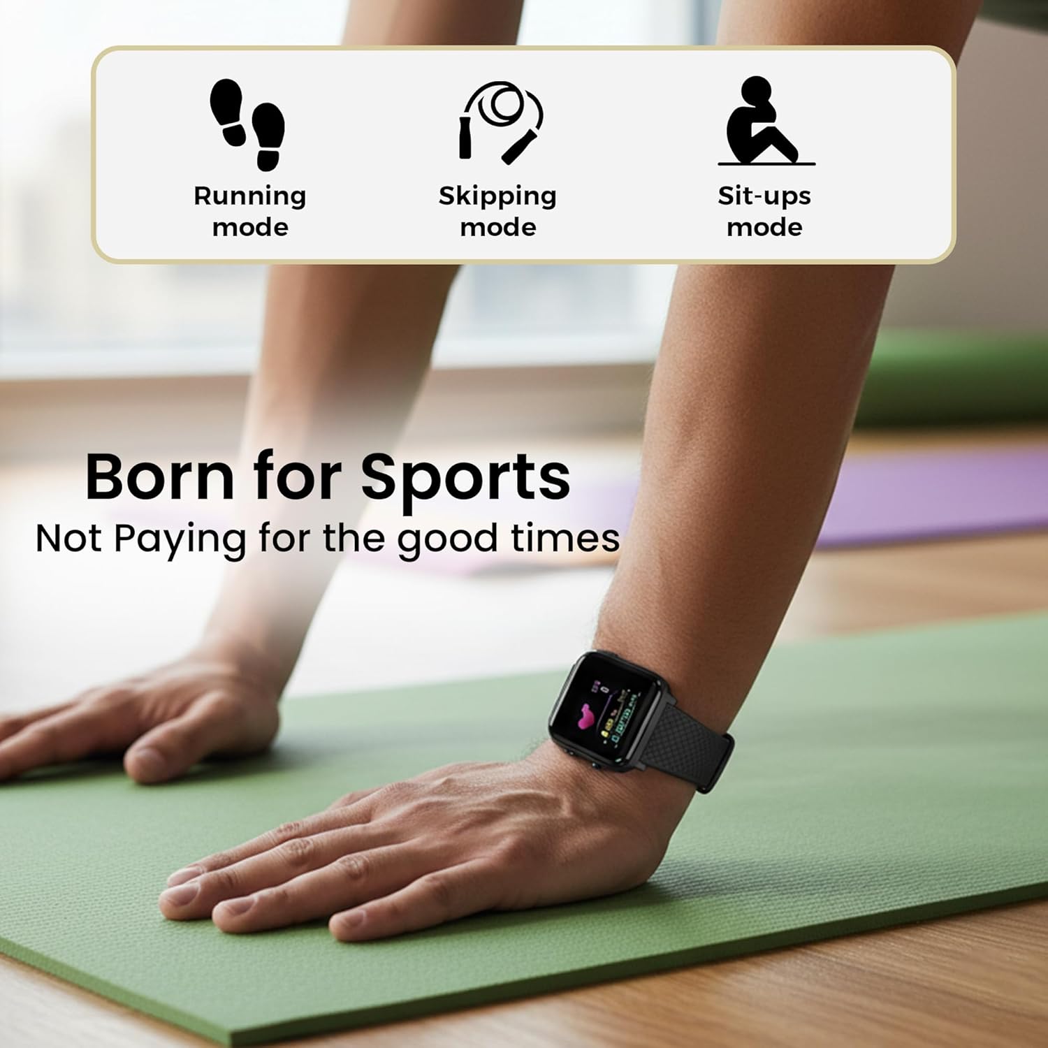 Bouncefit M I D116 Fitness Band Smart Watch - Image 8
