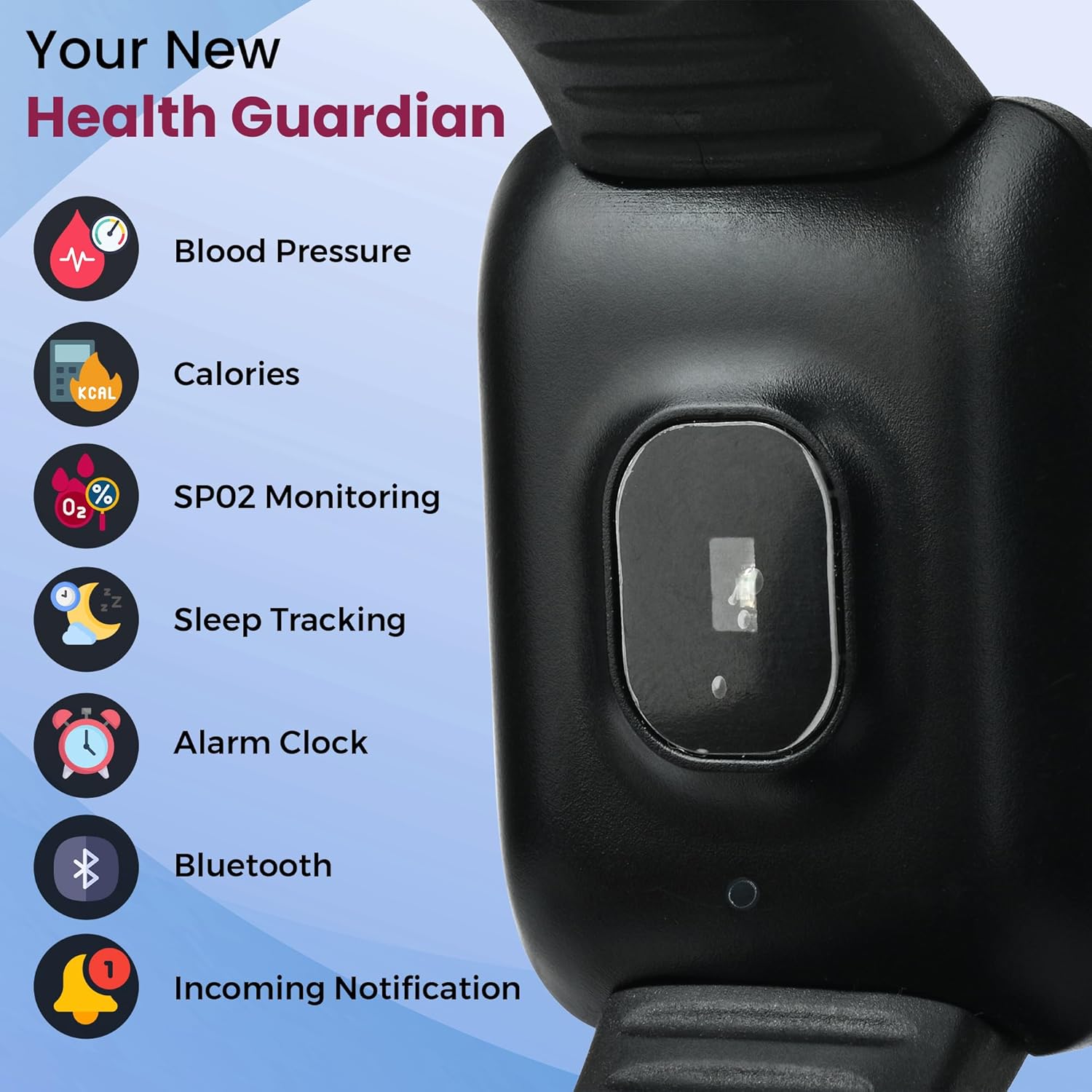 Bouncefit M I D116 Fitness Band Smart Watch - Image 6